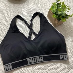 Puma XL sports bra black